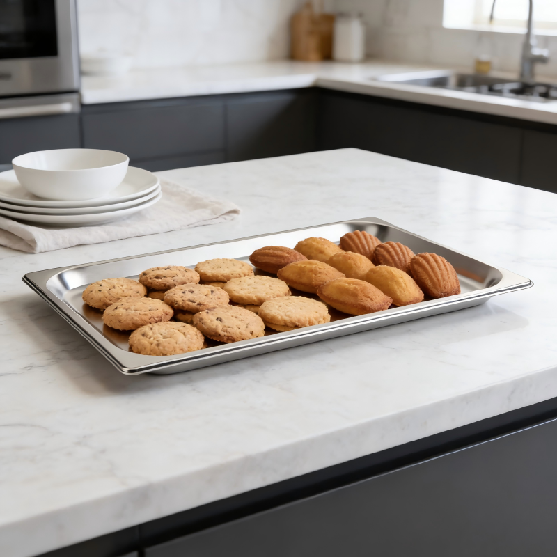 Multi-Purpose Stainless Steel 304 Rectangular High Temperature Resistant Perforated Baking Tray